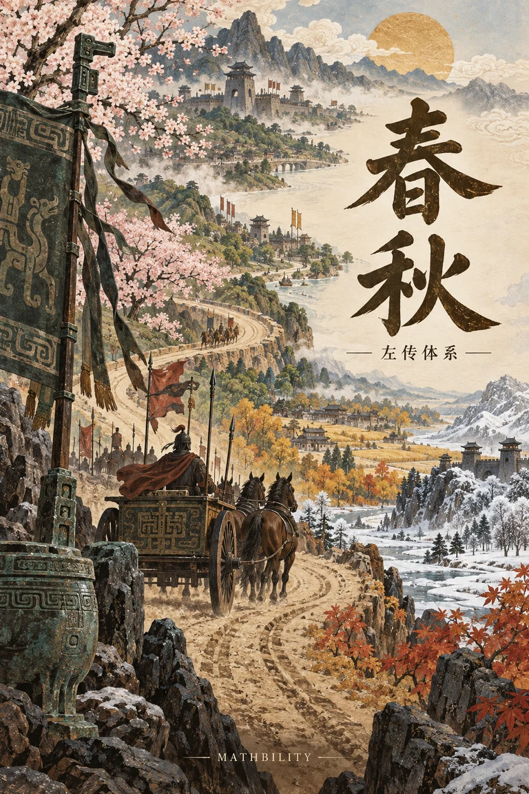 春秋 / 左传体系 · 独立设计封面