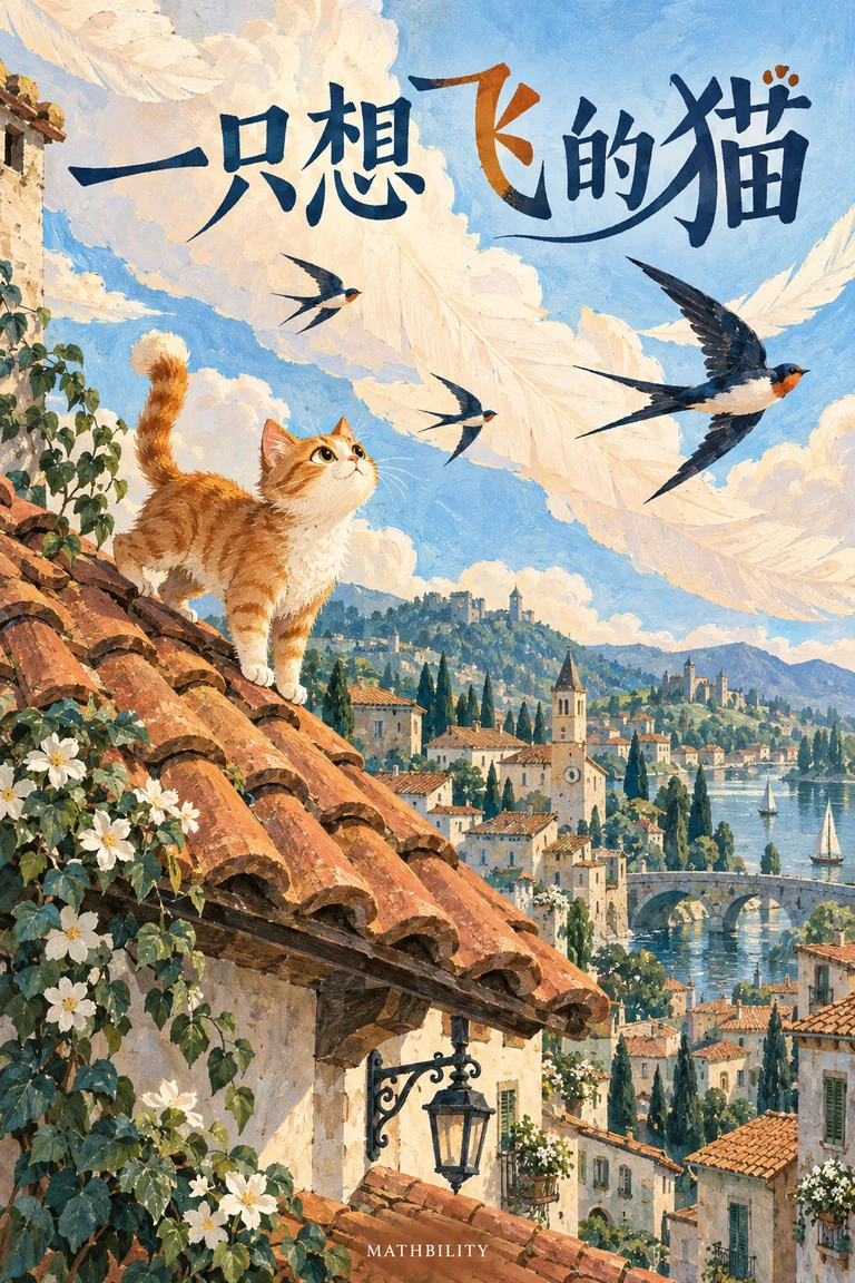 一只想飞的猫 · 独立设计封面