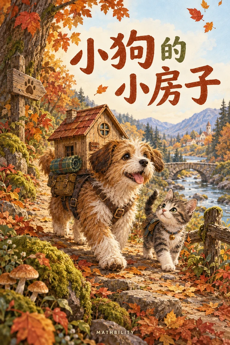 小狗的小房子 · 独立设计封面