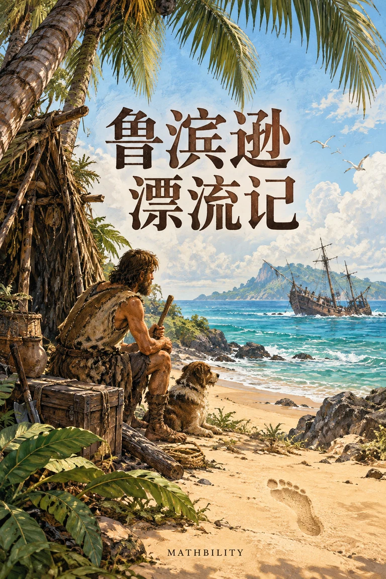鲁滨逊漂流记 · 独立设计封面