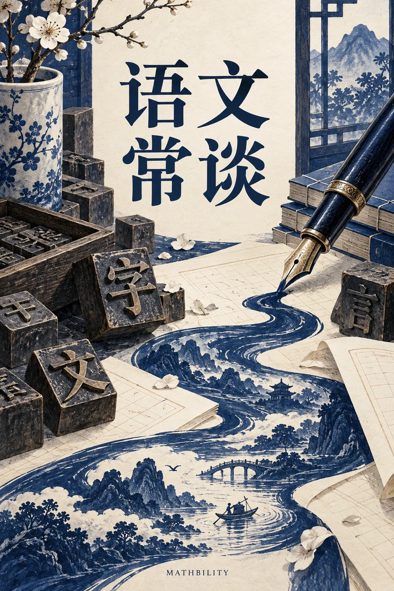 语文常谈 · 独立设计封面