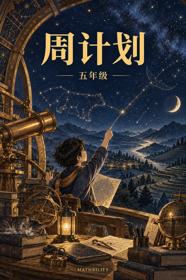 周计划·小学语文基础知识强化训练：5年级 · 独立设计封面